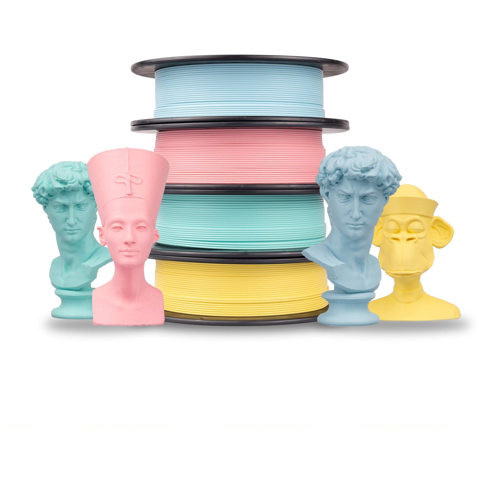 Filament PM 1.75 PLA+ Pastel Pack + Minták (8594185642824)