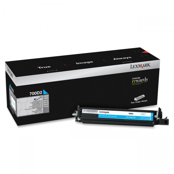 Lexmark 70C0D20 developer unit 40000 pagina's