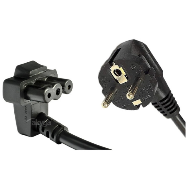 Akyga AK-NB-02A Notebook tápkábel - 1.5m (AK-NB-02A)