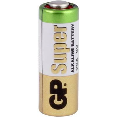 29A alkáli elem, távirányító elem, 9V 20 mAh, GP Super A29, E29A, V29PX, V29GA, V29A, L721, MN29, GP29A, GP29 (10029AC1)