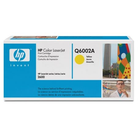 HP 124A Yellow Original LaserJet Toner Cartridge cartuccia toner 1 pz