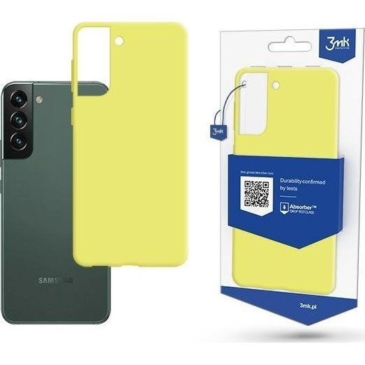 3MK Matt Case Samsung S22+ S906 Sárgászöld Tok (5903108468299)