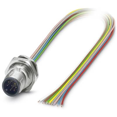 Flush-type connector SACC-DSI-M12MS-8CON-M16/0,5 1419687 Phoenix Contact (1419687)