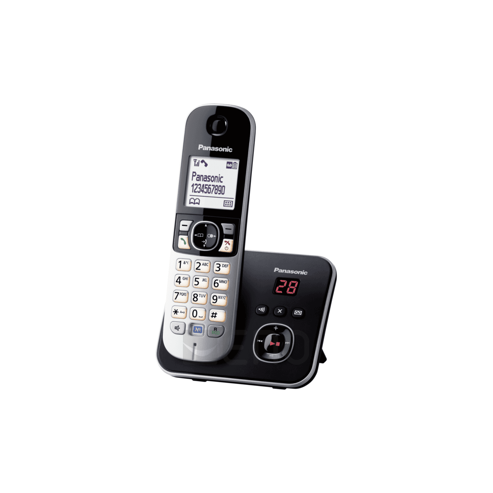 Panasonic KX-TG6821GB Asztali telefon - Fekete/Ezüst (KX-TG6821GB)