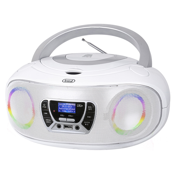 Trevi CMP 583 DAB Digital 4 W DAB, DAB+, FM Hvid MP3-afspilning