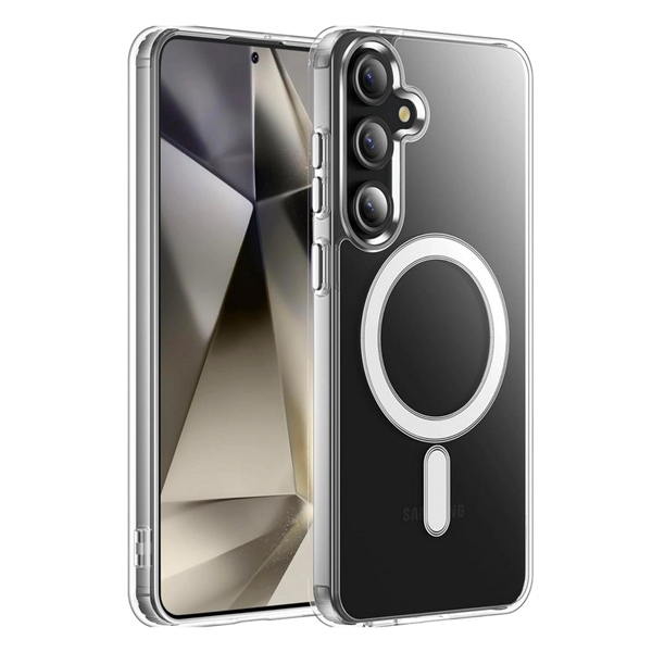 Szilikon telefonvédő (ütésállóság, MagSafe) ÁTLÁTSZÓ Samsung Galaxy A36 5G (SM-A366) "Gigapack csomagolás" (GP-166429)