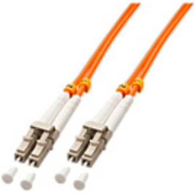 Lindy 46480 InfiniBand en Glasvezelkabel 1 m LC Oranje
