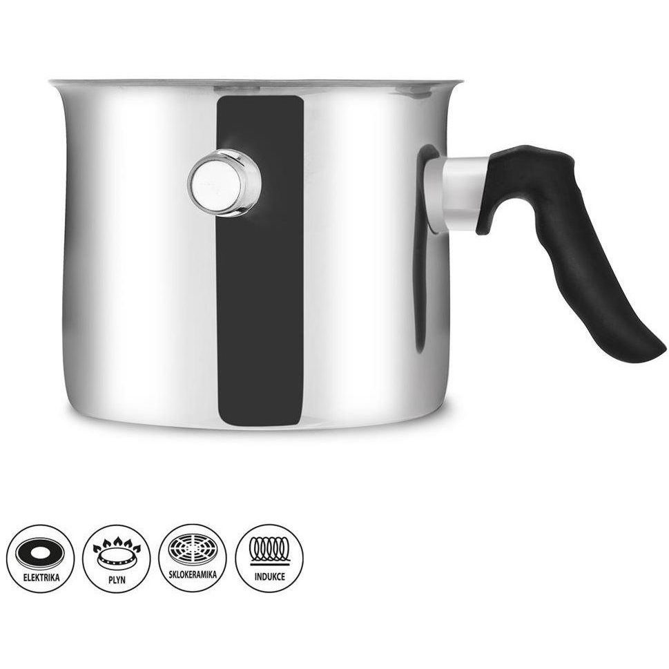 Rozsdamentes acél tejforraló indukciós főzőlaphoz 1,5 l (111872)