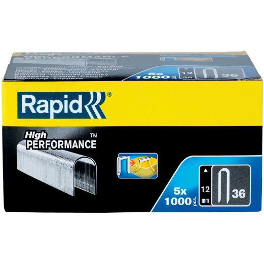 RAPID kapcsok 36/12 mm, 5x1000 db, dobozban (11885110)
