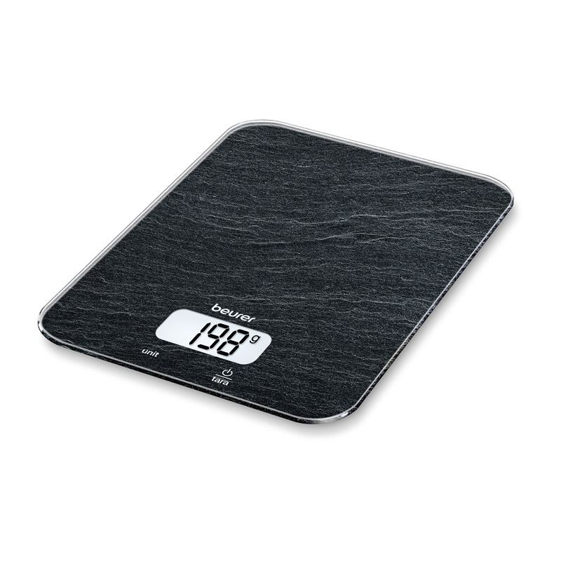 Beurer KS 19 Slate konyhai mérleg (704.16) (704.16)