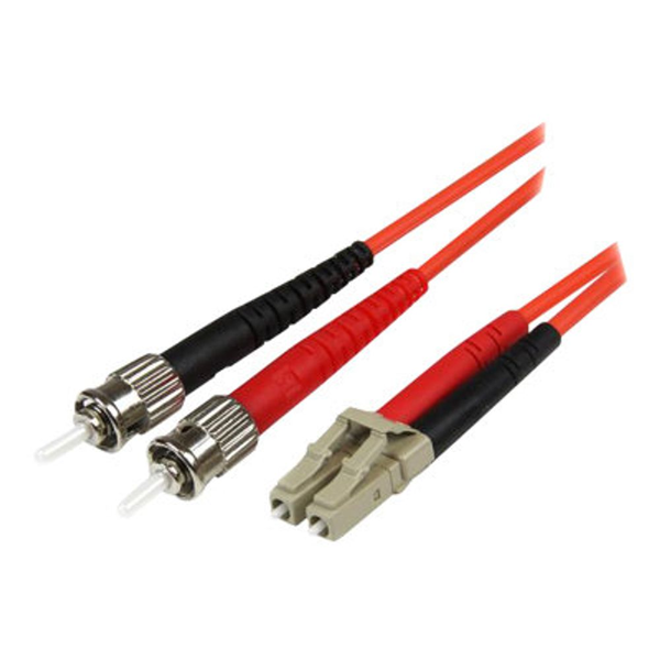StarTech.com 50FIBLCST1 InfiniBand og fiberoptisk kabel 1 m LC ST Orange