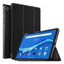 Lenovo Tab M10 FHD Plus (TB-X606X) / Tab M10 Plus (TB-X606F) Gigapack калъф, стоящ, кожен ефект (активен флип, странично отваряне, функция за троен държач за маса) черен, гигапакет опаковка