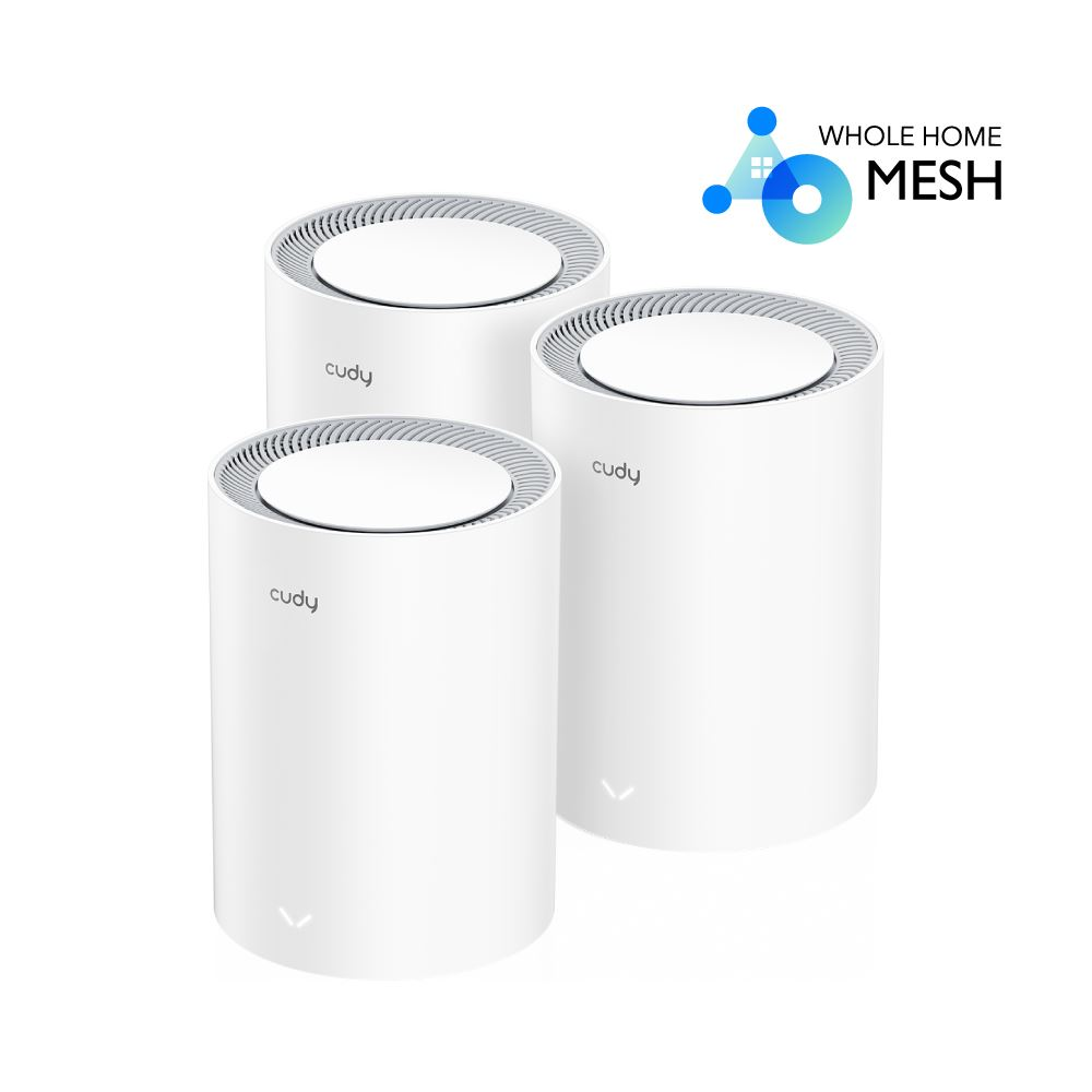 Mesh Wi-Fi система Cudy M1800 3-pack, 3 броя