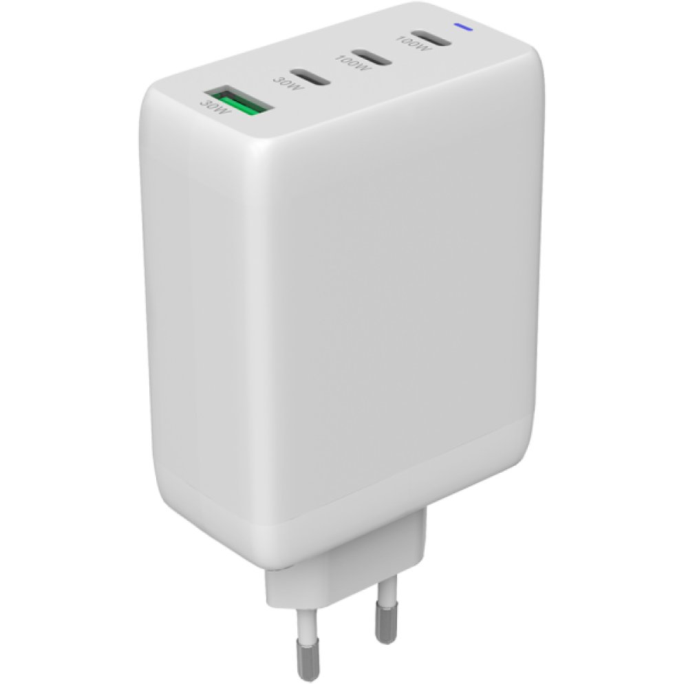 CANYON charger CU100ACC GaN 100W 3xPD 1xQC EU White (CNS-CUW100ACC)