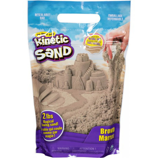 Kinetic Sand KNS RFL 2lb ColourSand Brown EU GML