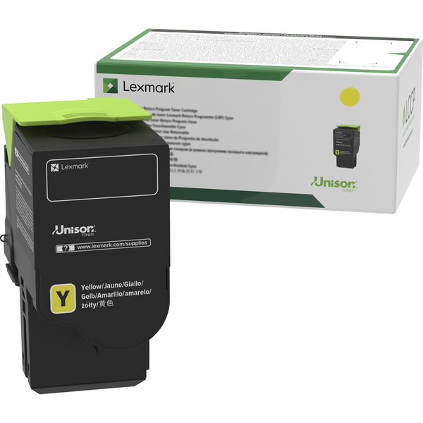 Lexmark 24B7184 tonerpatron 1 stk Original Gul