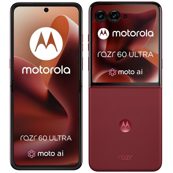 Motorola razr 60 ultra 17,7 cm (6.96") Kettős SIM Android 15 5G USB C-típus 16 GB 512 GB 4700 mAh Bordeaux