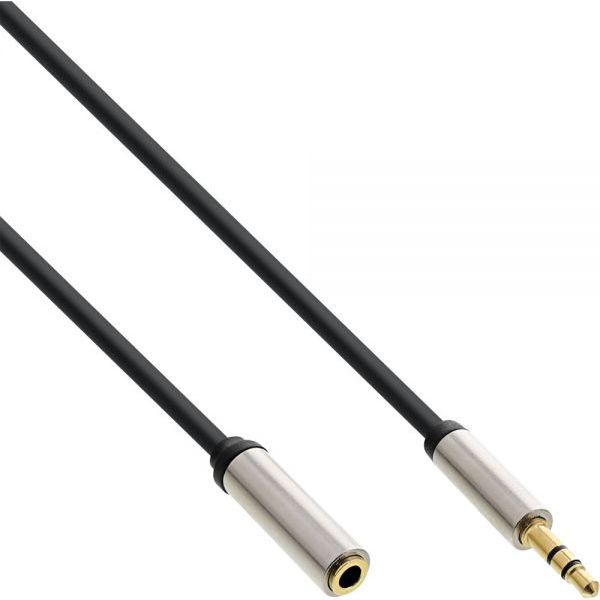 InLine 99230 cavo audio 3.5mm Nero