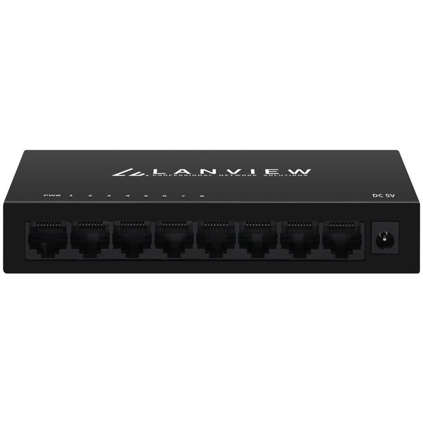 Lanview LVN-DESK-8PORT-1G switch di rete Non gestito Gigabit Ethernet (10/100/1000)