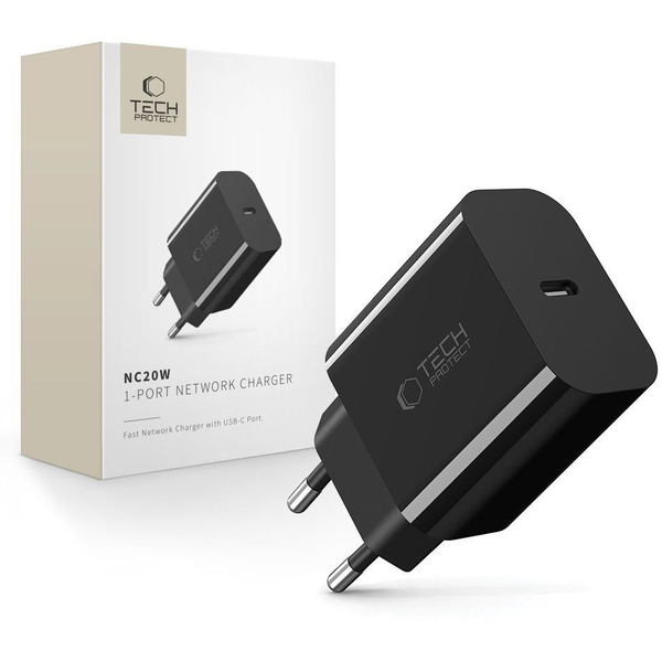SIEŤOVÁ NABÍJAČKA ADAPTÉR KOCKA USB-C TYPE-C 20W