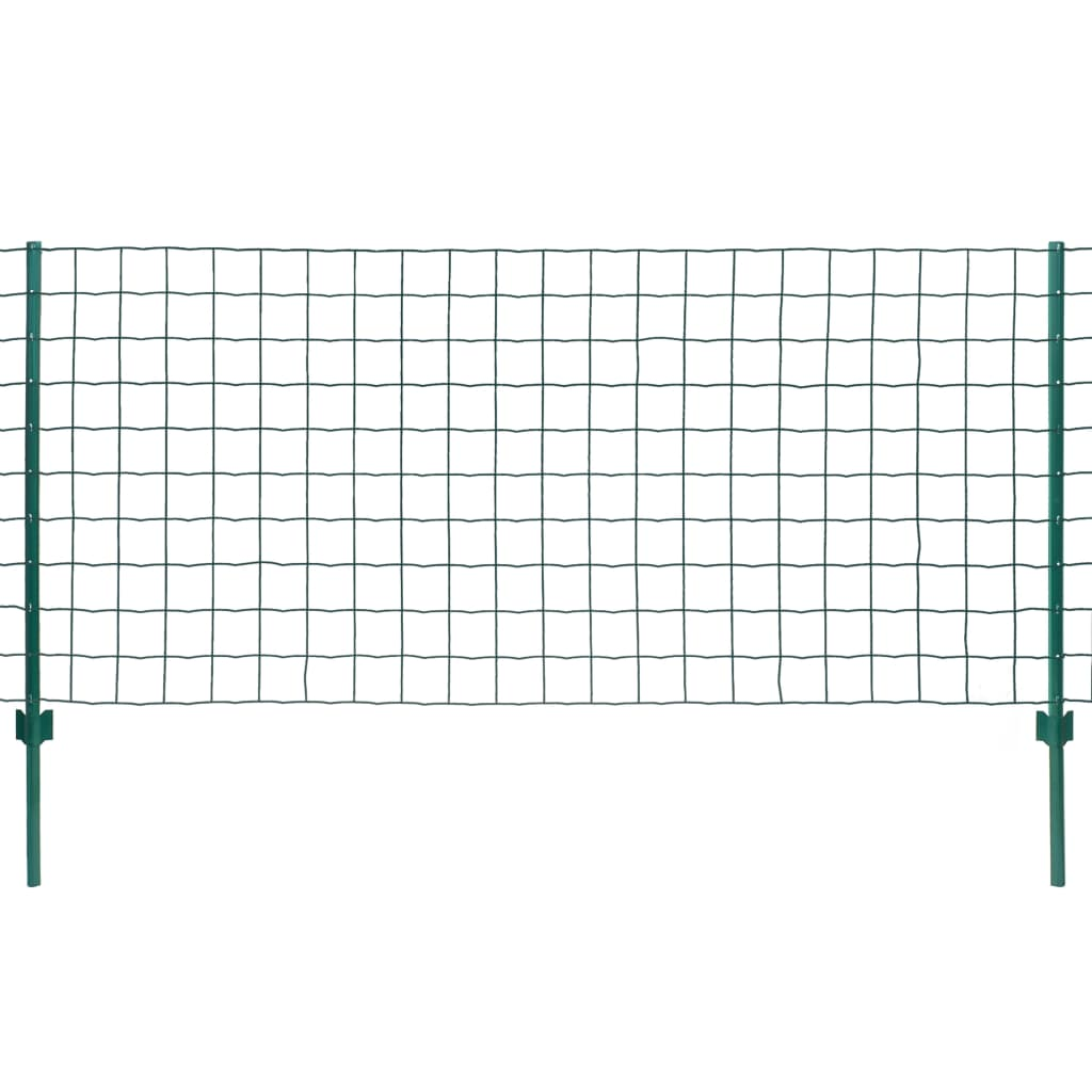 Euro Fence zöld acélkerítés 20 x 0,8 m (142810)