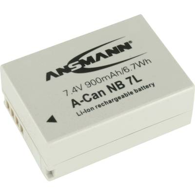 NB-7L Canon kamera akku 7,4V 900 mAh, Ansmann (5044523)
