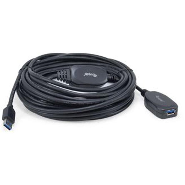 Equip 133347 USB-kabel USB 3.2 Gen 1 (3.1 Gen 1) 10 m USB A Sort