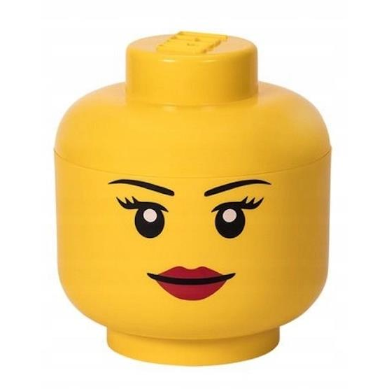 LEGO 40321725 Tárolódoboz - Lány fej (L) (40321725)