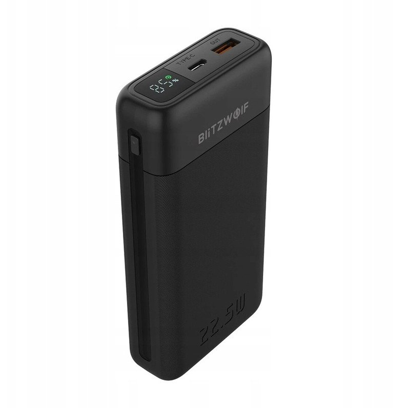 Външна батерия BlitzWolf BW-P22 20 000 mAh — BLZ681, черна