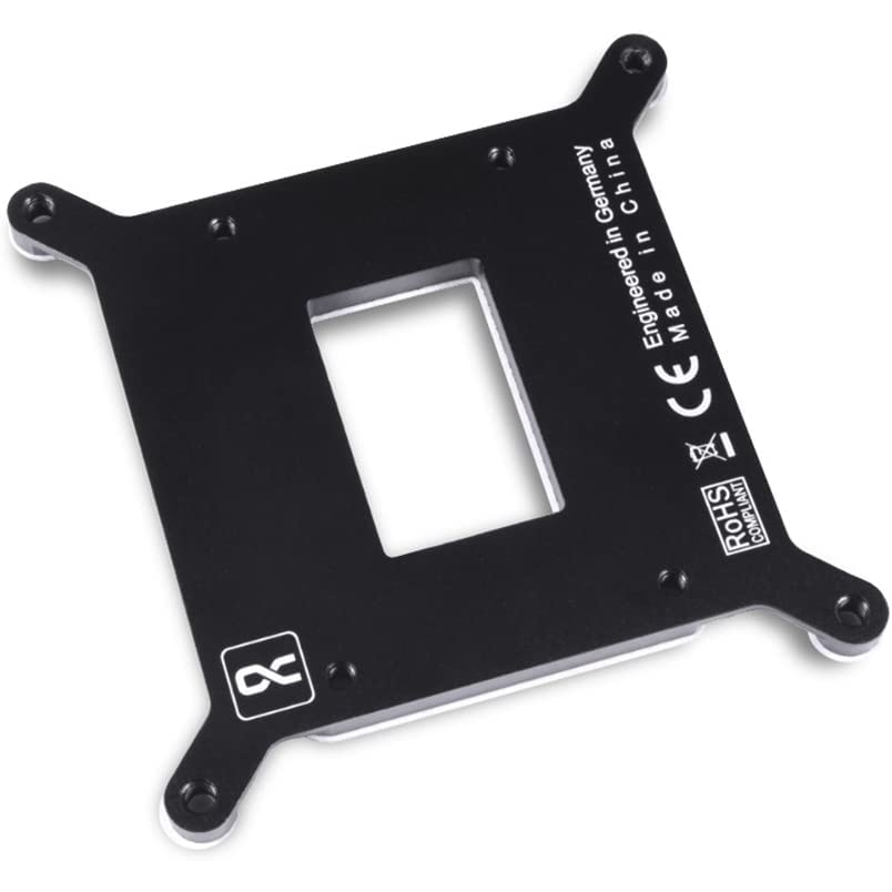 Alphacool Apex Backplate XPX/Eisbaer LGA 1700, beépítőkészlet (fekete) (13072) (13072)