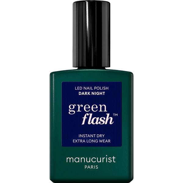 MANUCURIST_Green Flash Led Gel Nail Lacquer lakier do paznokci Dark Night 15ml