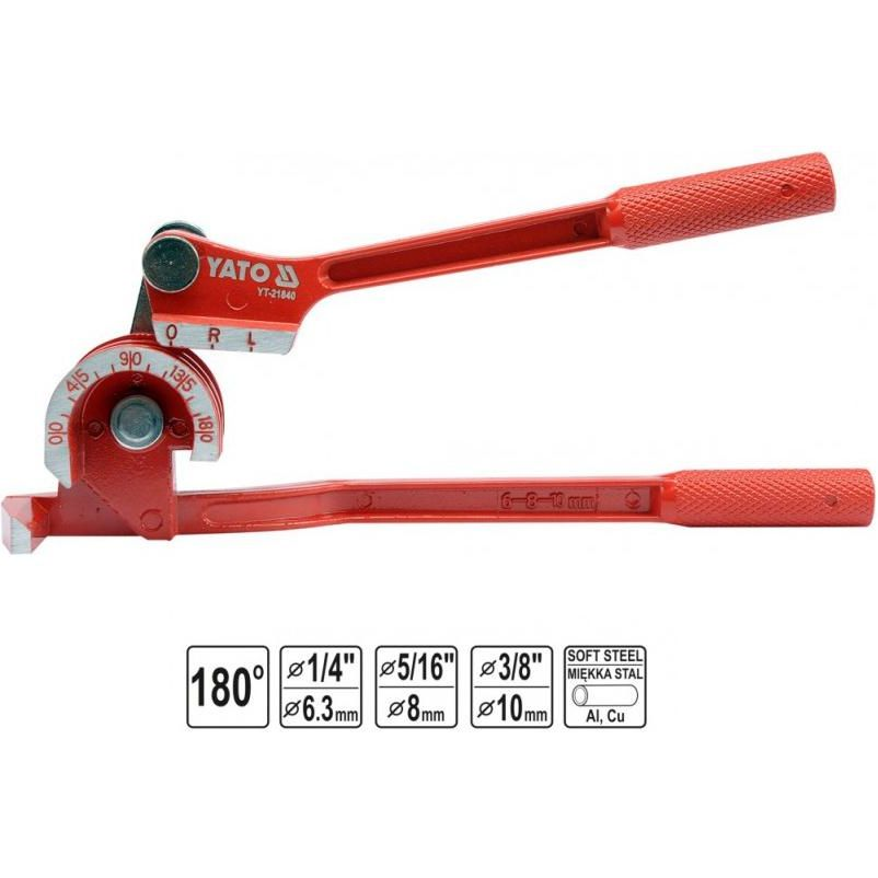 YATO Mini csőhajlító 6,3 -10 mm (YT-21840)