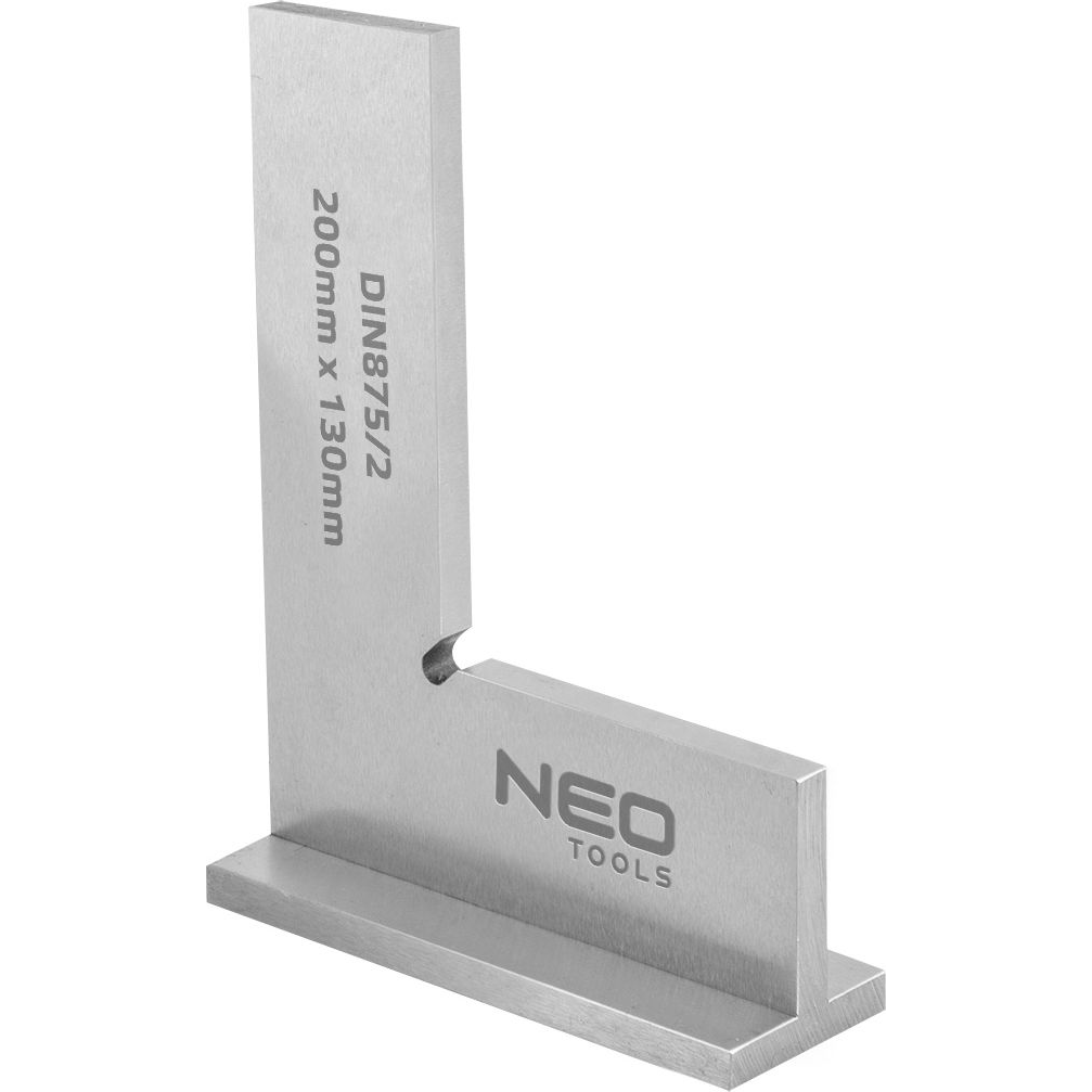 NEO Talpas Precíziós Derékszög, Din875/2, 200 X 130 mm (72-033)