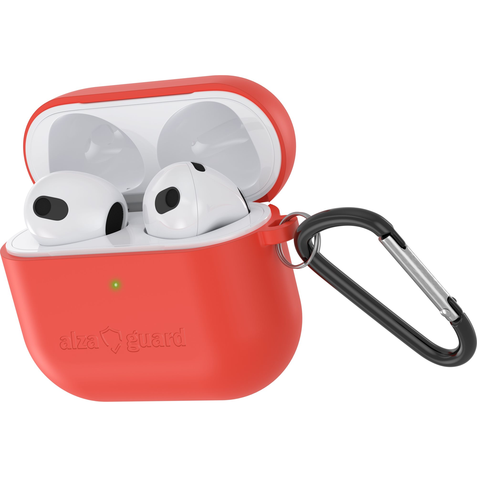 AlzaGuard Skinny Silicone Case Airpods 2021 piros (AGD-ACSS3R)