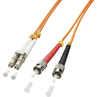 Lindy 46492 InfiniBand og fiberoptisk kabel 3 m LC ST Orange