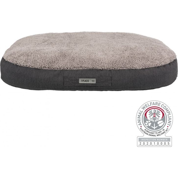 Trixie Fekhely Bendson Memóriahabos Ovális 100x70cm Sötétszürke/Világosszürke (TX-36425)