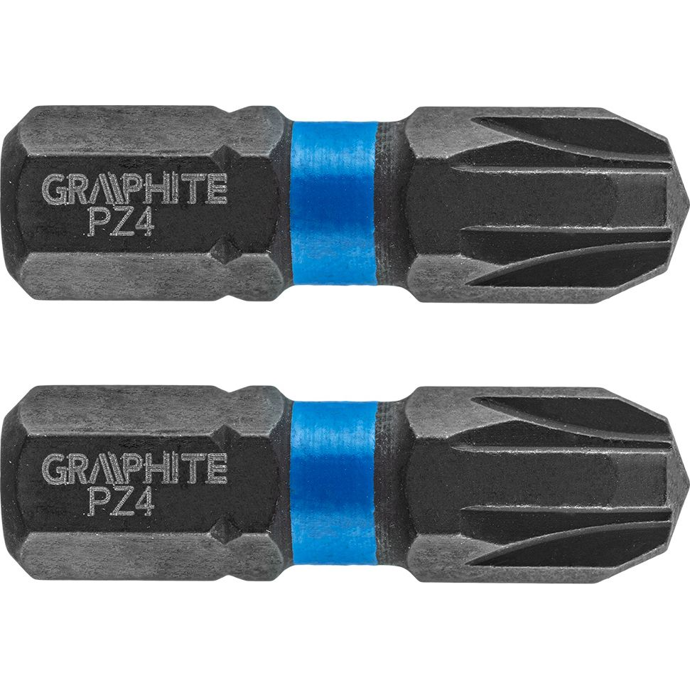 GRAPHITE 56H506 Torziós Ütvecsavarozó Bit PZ4X25mm, 2db (56H506)