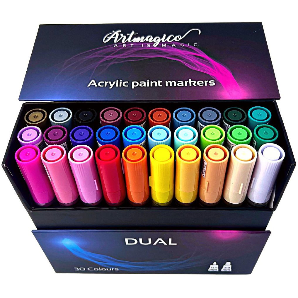 Artmagico Akrylový fix Dual se dvěma hroty (209)