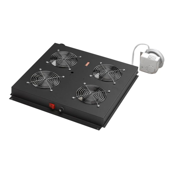 DIGITUS DN-19 FAN-4-B-N 4-es fekete tetőventilátor