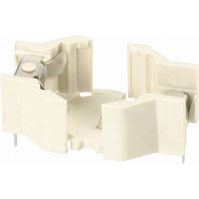 Gombelem tartó, beforrasztható, 19,9 x 12 x 7,4 mm, Renata LR44/357 (701133)