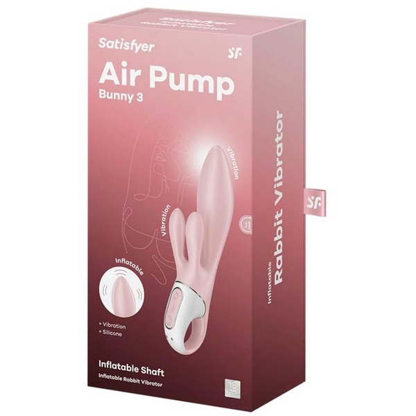 Satisfyer Air Pump Bunny 3 rose