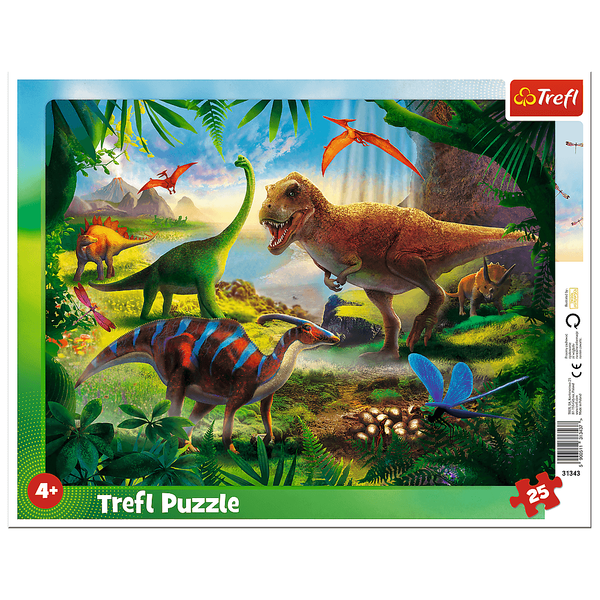 Trefl 31343 puzzle 25 pz Dinosauri