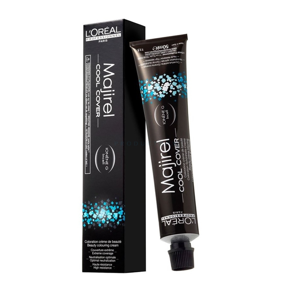Tinte Permanente Majirel Cool-cover L'oreal Expert Professionnel Châtain Clair Doré Beige