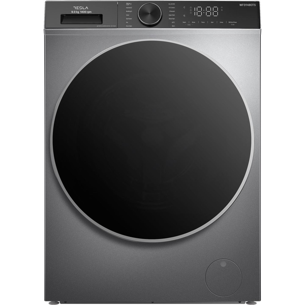 Tesla WF91480TS elöltöltős mosógép szürke