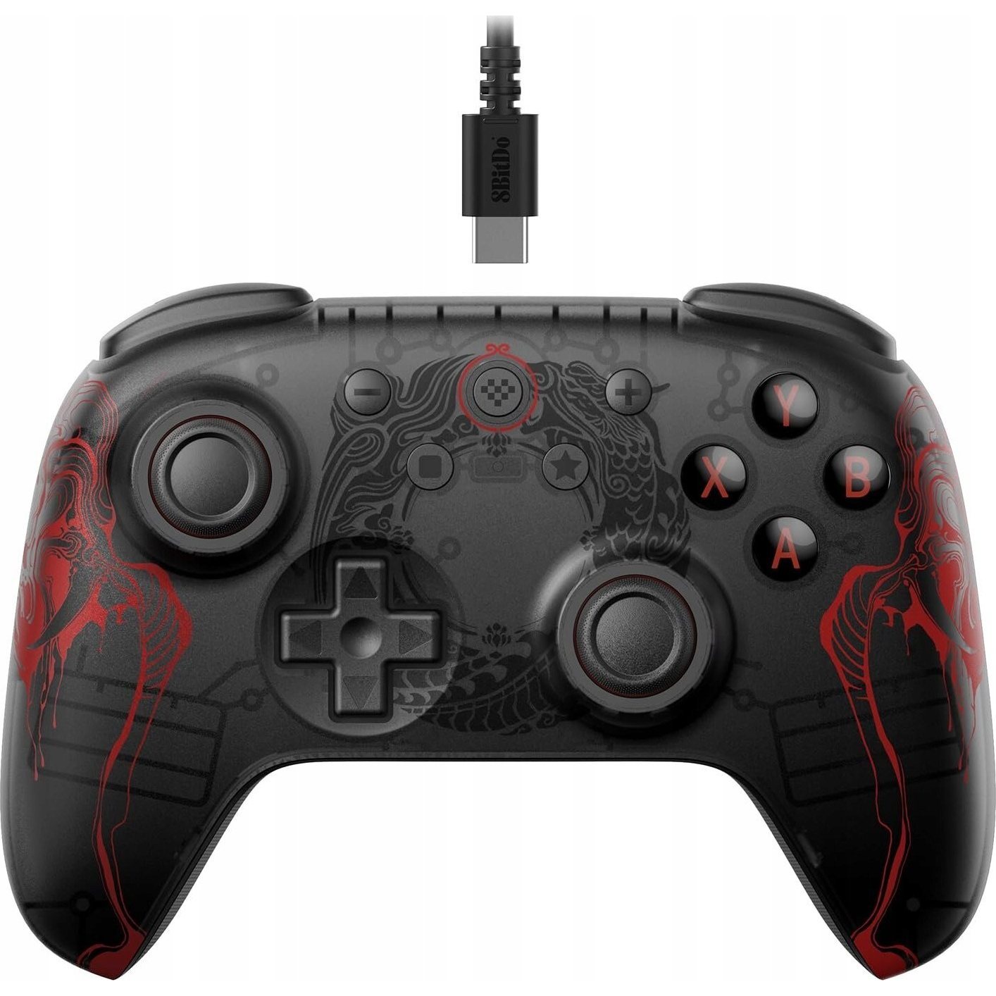 8BitDo Ultimate 2C Vezetékes Kontroller Gamepad (PC / Android) - Black Myth Wukong kiadás (6922621506348)