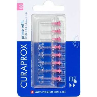Curaprox CPS 08 Prime Utántöltő Fogköztisztító Kefe 8 db (104884)