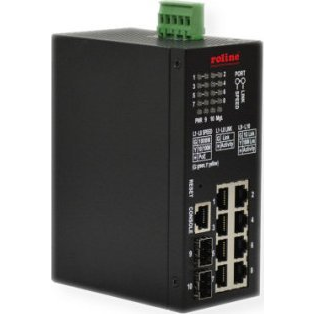 Roline Hálózati switch 10 / 100 / 1000 MBit/s PoE funkció
