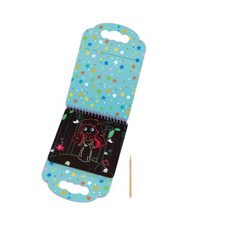 Tooky Toy Tookyland Képkarc rajzkészlet - Divat (LT163)