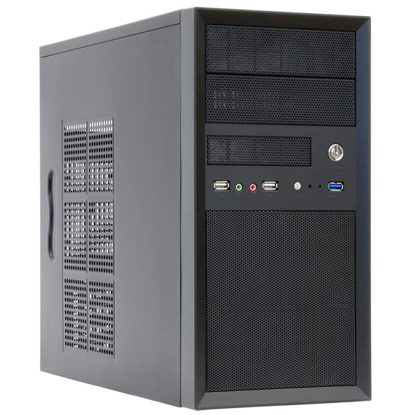 Chieftec Mesh MidiTower LCX-01SLSLB Sølv 400 W