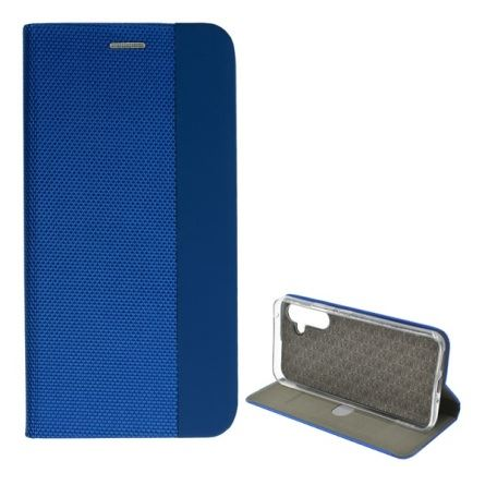 Gigapack Samsung Galaxy A54 5G textil mintás fliptok kék (GP-135929) (GP-135929)